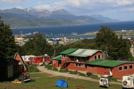 Ushuaia von oben
